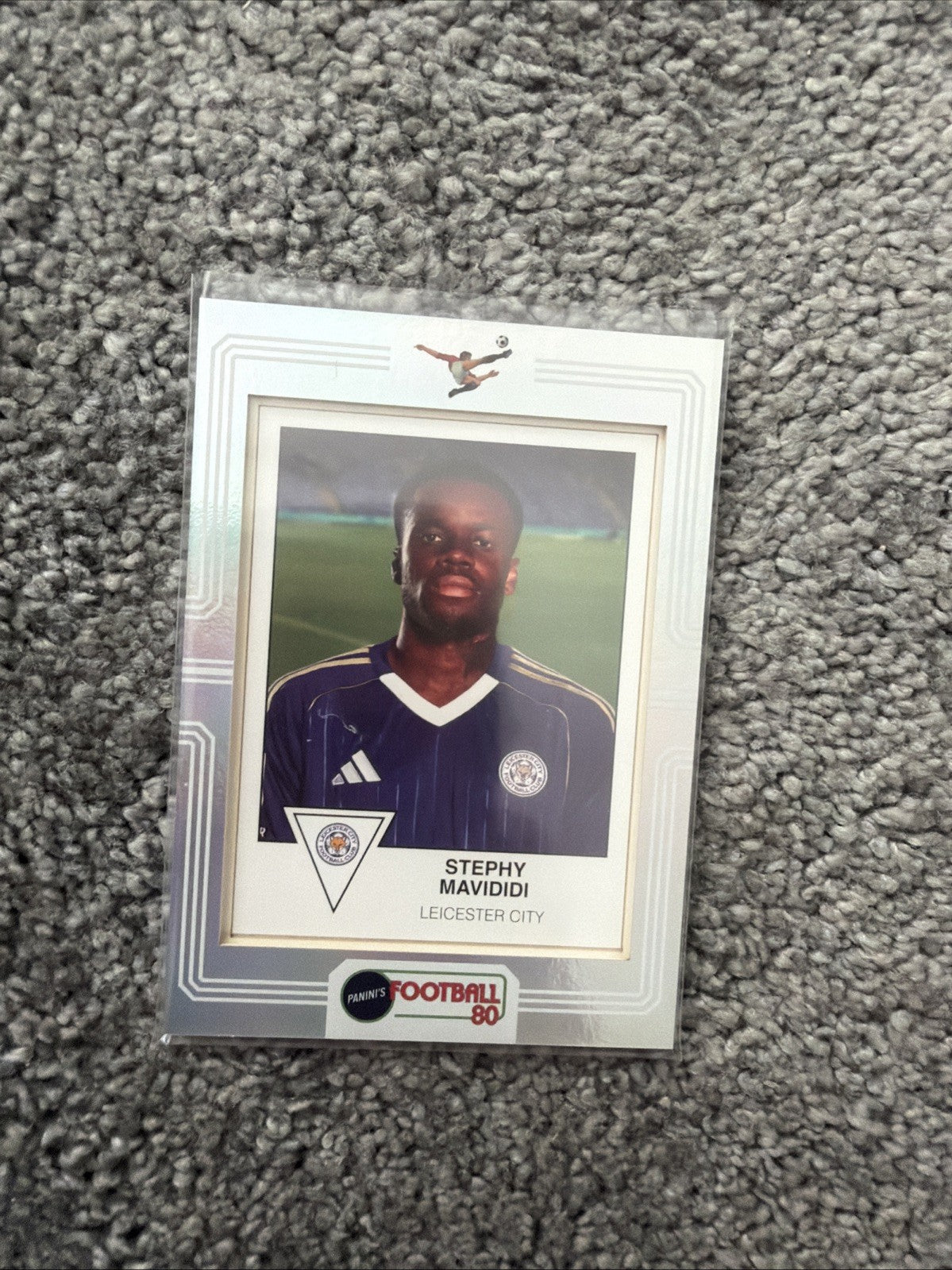 2025-26 Panini EFL Premium Sticker Rewind Leicester City Stephy Mavididi
