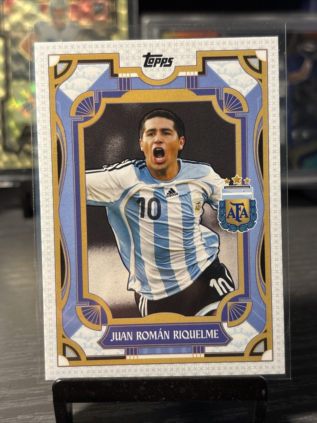 Juan Roman Riquelme Argentina Argentine Tango 2024-25 Topps Team Set #30