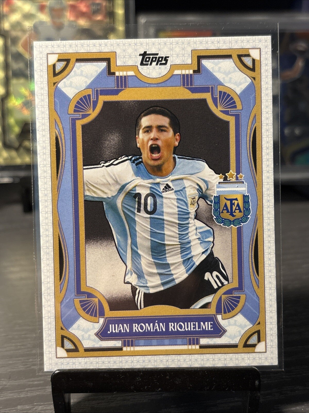 Juan Roman Riquelme Argentina Argentine Tango 2024-25 Topps Team Set #30