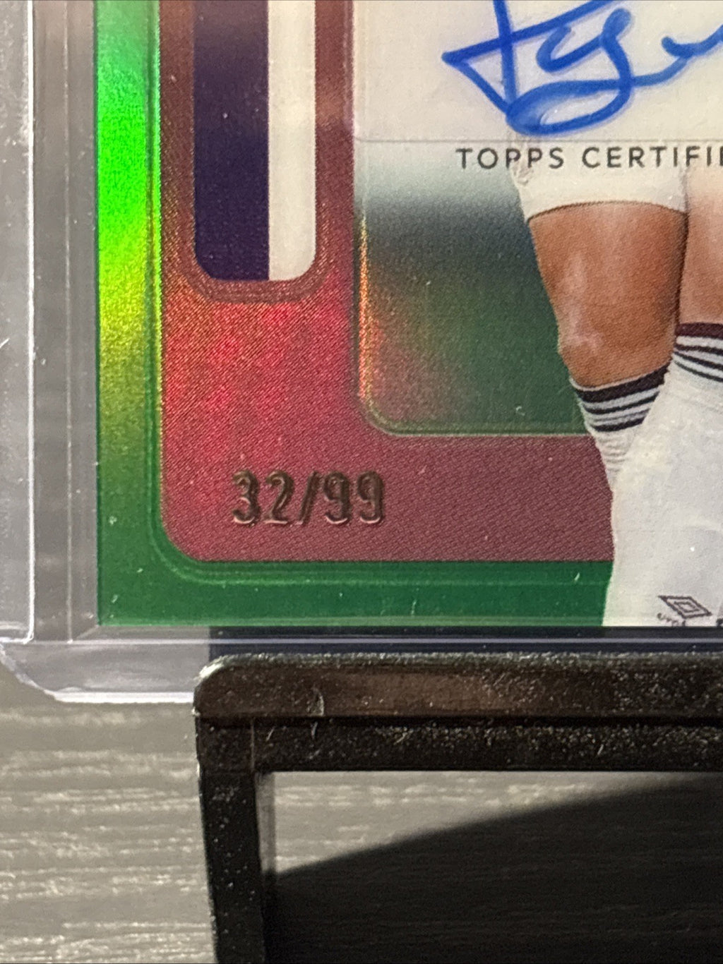 Topps Premier League Chrome - West Ham United Lucas Paqueta Auto /99 - Green