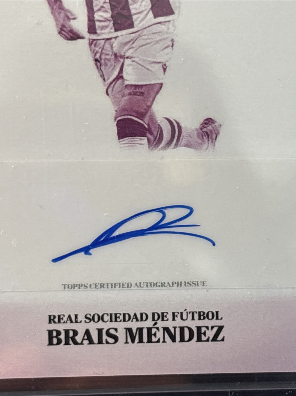 Topps Simplicidad 2025 Brais Mendez Auto /25 Real Sociedad (Spanish exclusive)