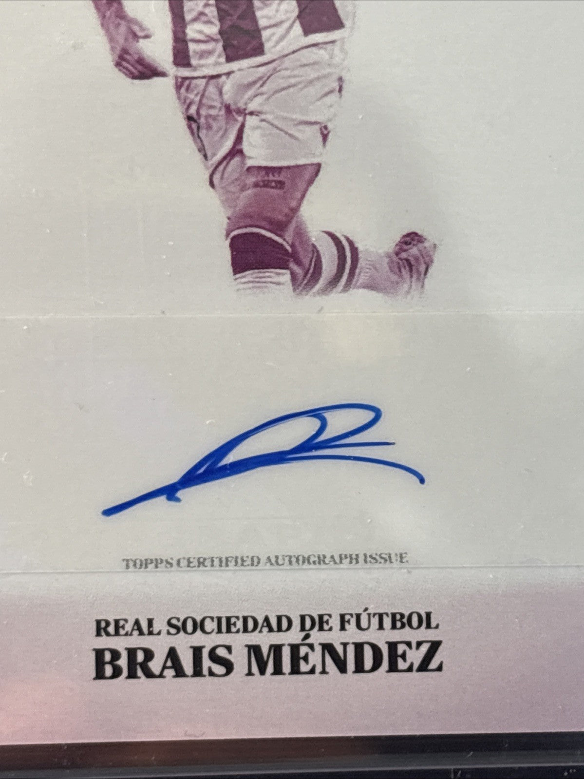 Topps Simplicidad 2025 Brais Mendez Auto /25 Real Sociedad (Spanish exclusive)