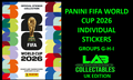 Panini World Cup 2026 Individual Stickers - Group G-H-I