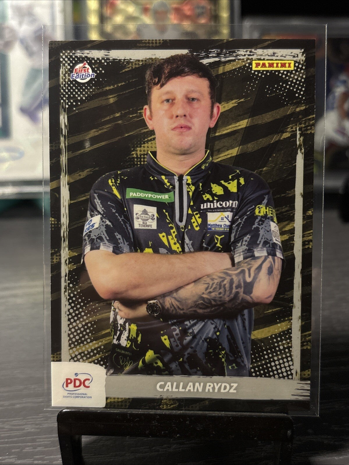Panini PDC Dart World Championship 2025 Callan Rydz Base Card First Edition