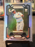 Scott Vincent 2024 Panini Prizm LIV Golf Silver Prizm Parallel #20 Rookie RC