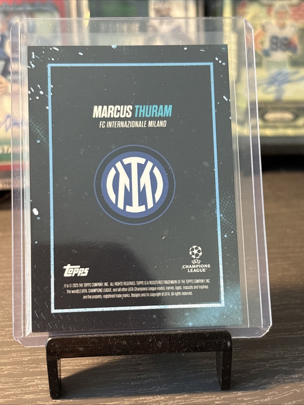 Marcus Thuram Auto /49 Topps Showtime 2024/25 Juventus - Show Exclusive