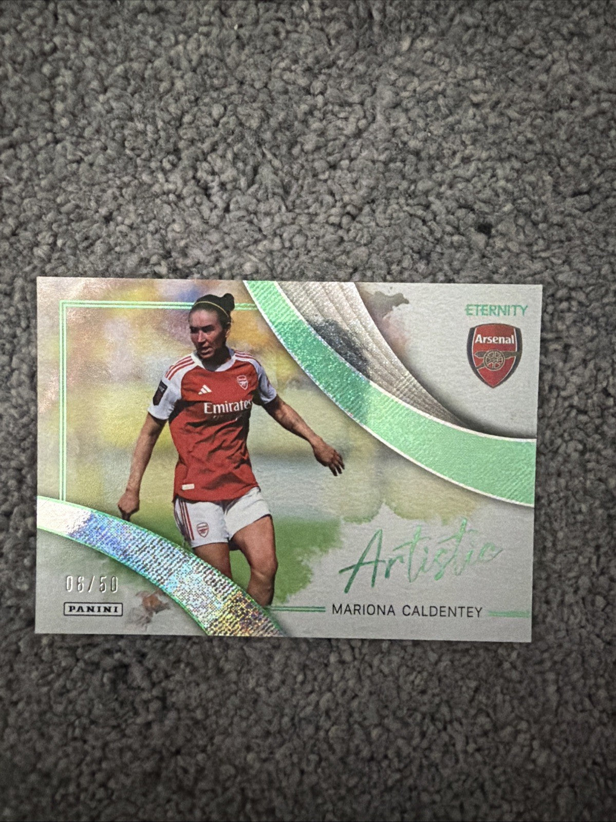Panini Eternity WSL Mariona Caldentey Arsenal Artistic /50