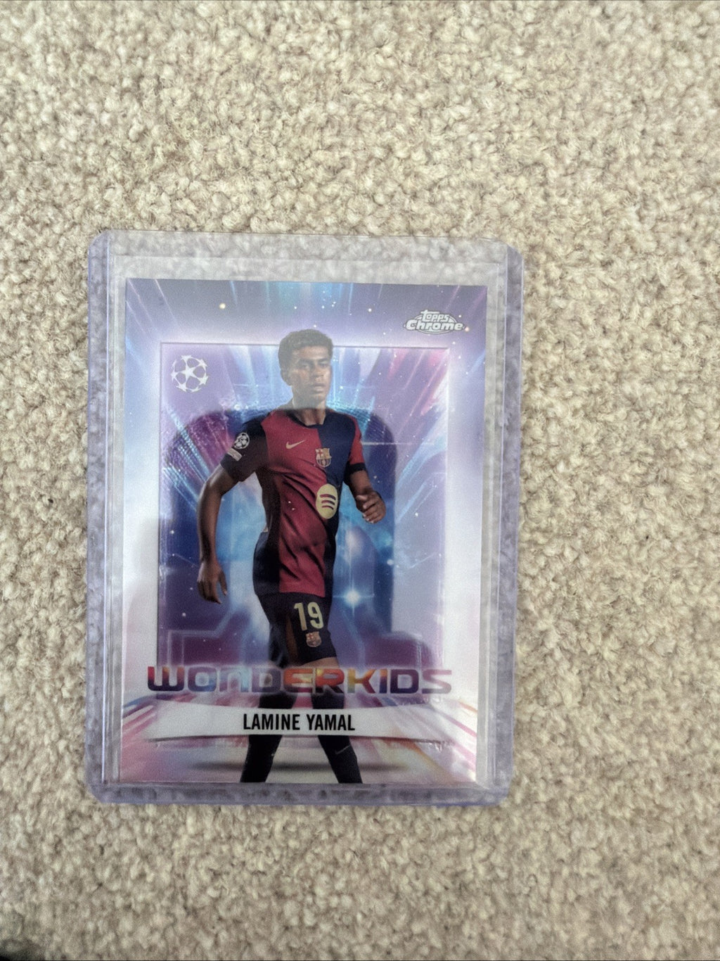 LAMINE YAMAL - 2024-25 Topps UCC Chrome - Wonderkids - Barcelona