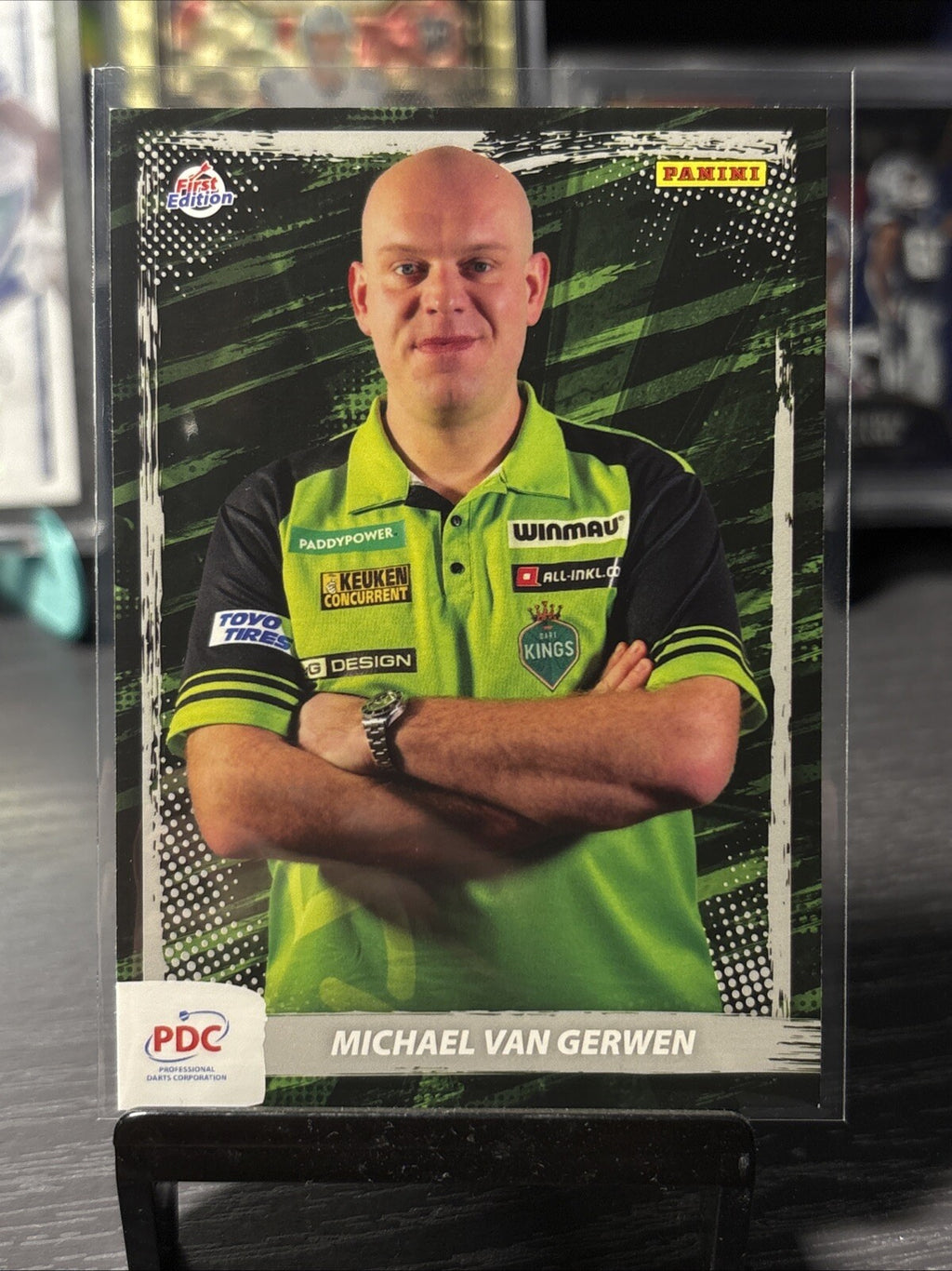 Panini PDC 2025 World Championship Darts Michael Van Gerwen Base Card PDC-51