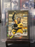 Panini - FIFA World Cup 2018 Pele Legend Brazil No 668 Sticker Pink Back