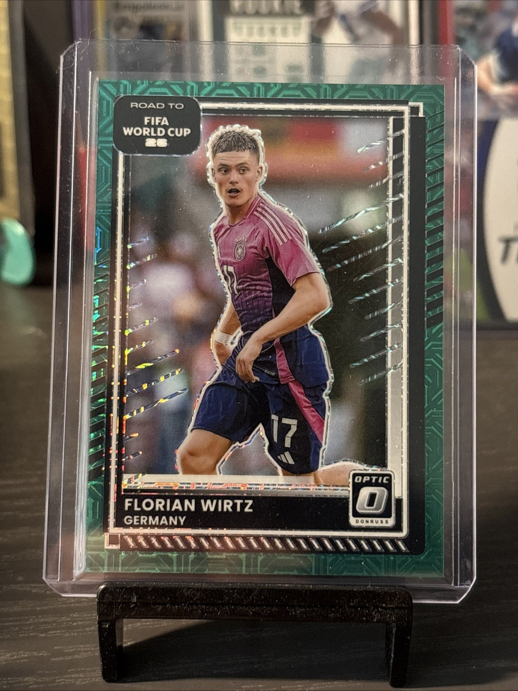 Panini Donruss Road To FIFA World Cup 2026 Germany Florian Wirtz Aqua Mojo /49