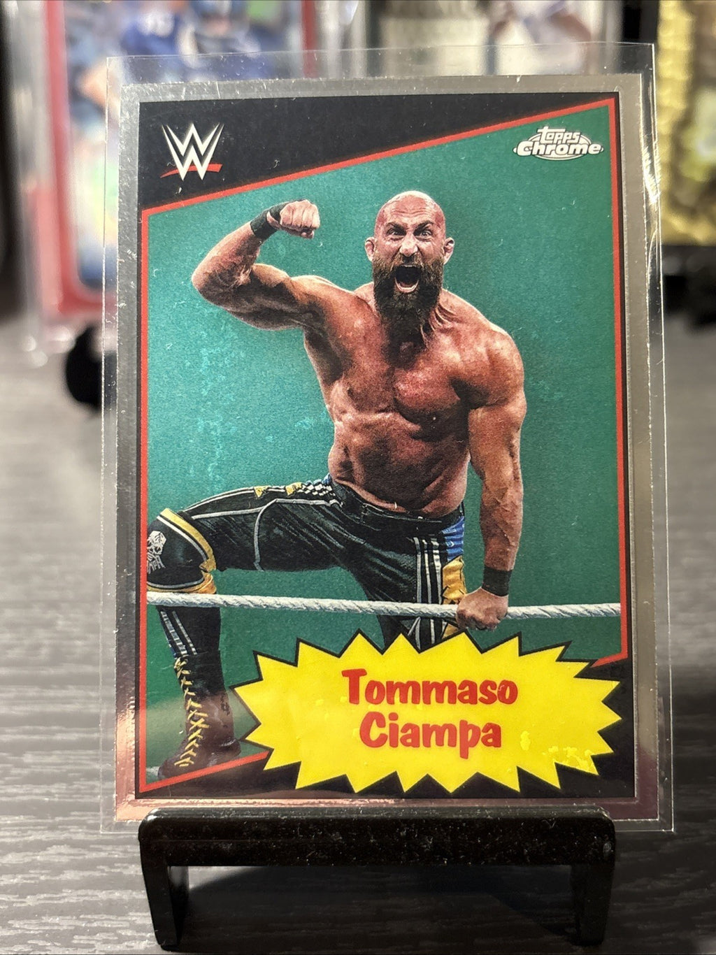 2025 Topps Chrome WWE 1985 Topps Chrome 85TC-TC Tommaso Ciamnpa
