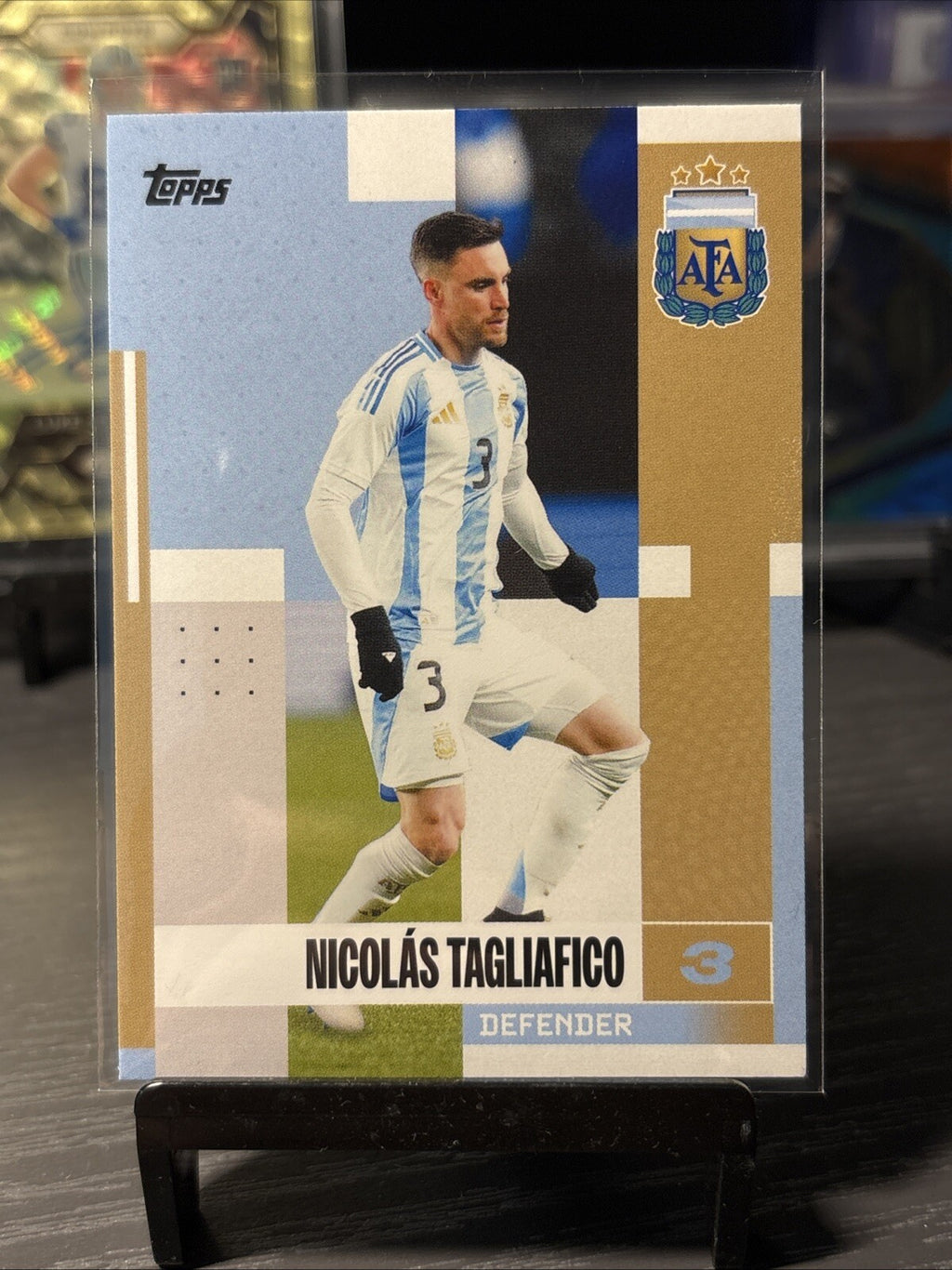Nicolas Tagliafico Argentina Base 2024-25 Topps Team Set #7