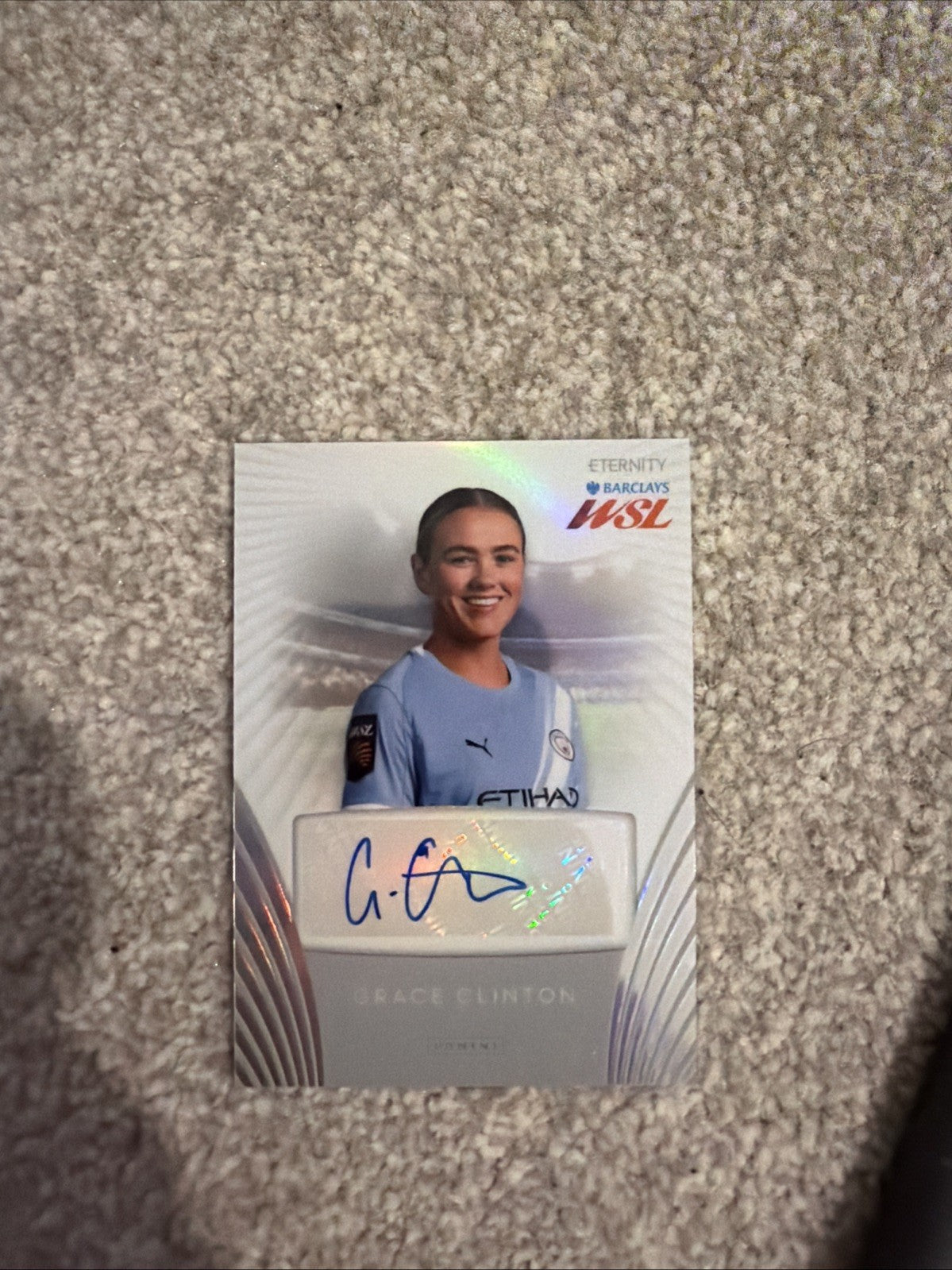 Panini Eternity WSL 2026 Grace Clinton Manchester City Auto
