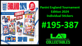 Panini England 2024 Tournament Edition Individual Stickers #195-387