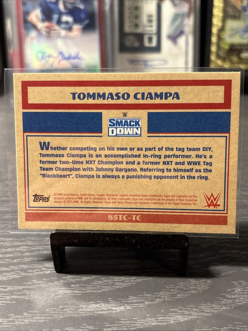2025 Topps Chrome WWE 1985 Topps Chrome 85TC-TC Tommaso Ciamnpa