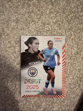 Panini Eternity WSL 2025/26 Grace Clinton Debut Red Parallel Card 5/10