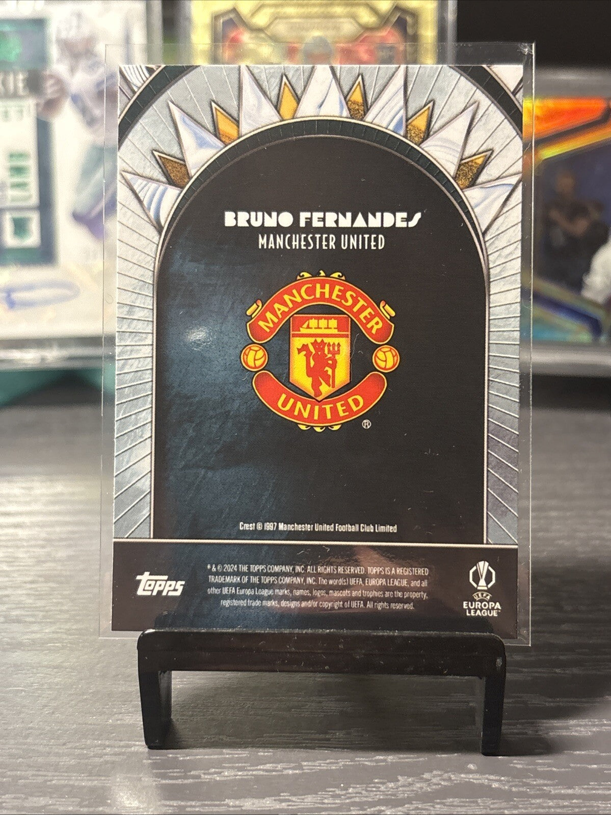 Topps Deco 24-25 2025 Bruno Fernandes Manchester United