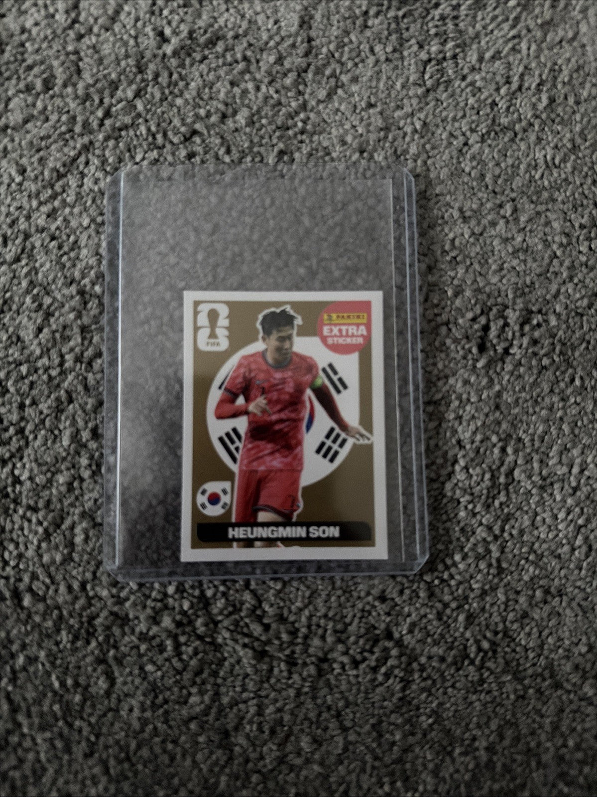 Panini World Cup 2026 Extra Sticker  HEUNG MIN SON GOLD