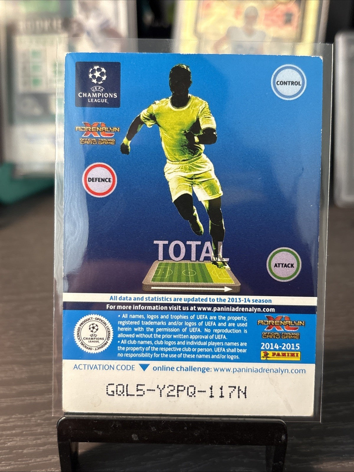 LIONEL MESSI ADRENALYN XL CHAMPIONS LEAGUE 2014/15 **MASTER #72