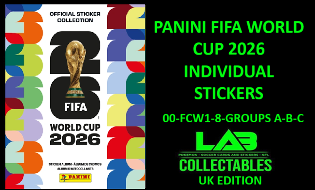 Panini World Cup 2026 Individual Stickers - 00 - FCW 1-8 Group A-B-C