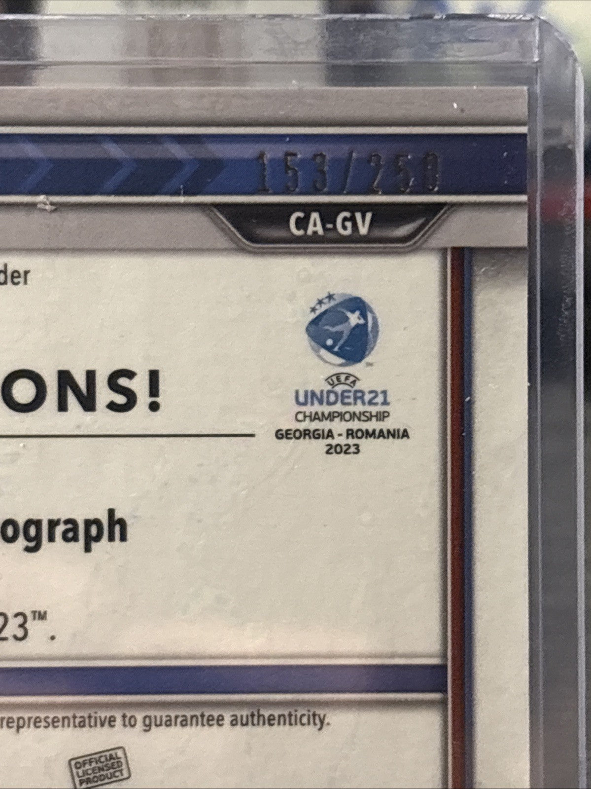 Topps Bowman Chrome Under 21 2023 Gabriel Vidovic Croatia 1st Auto Purple /250