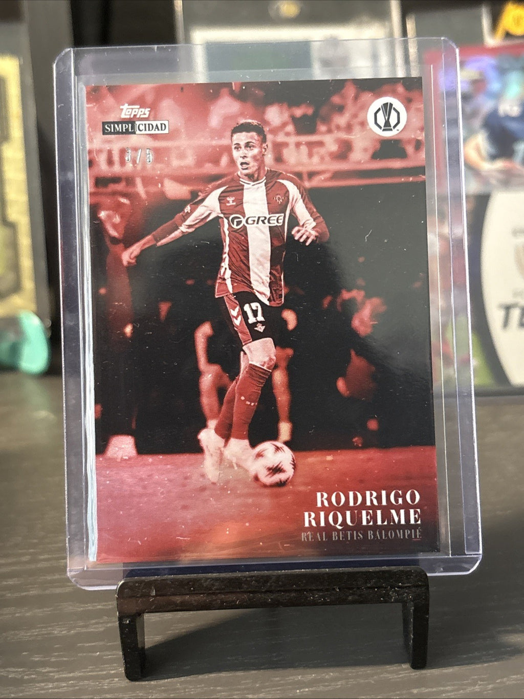 2025-26 Topps Simplicidad UCC Rodrigo Riquelme /5 Real Betis.