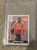 Panini Fifa World Cup Sticker Collection 2026 Jeremy Doku Purple Extra Sticker