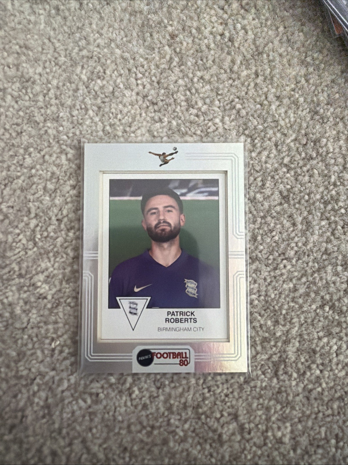 2025-26 Panini Football EFL STICKER REWIND CARD  SRC1 Patrick Roberts Birmingham