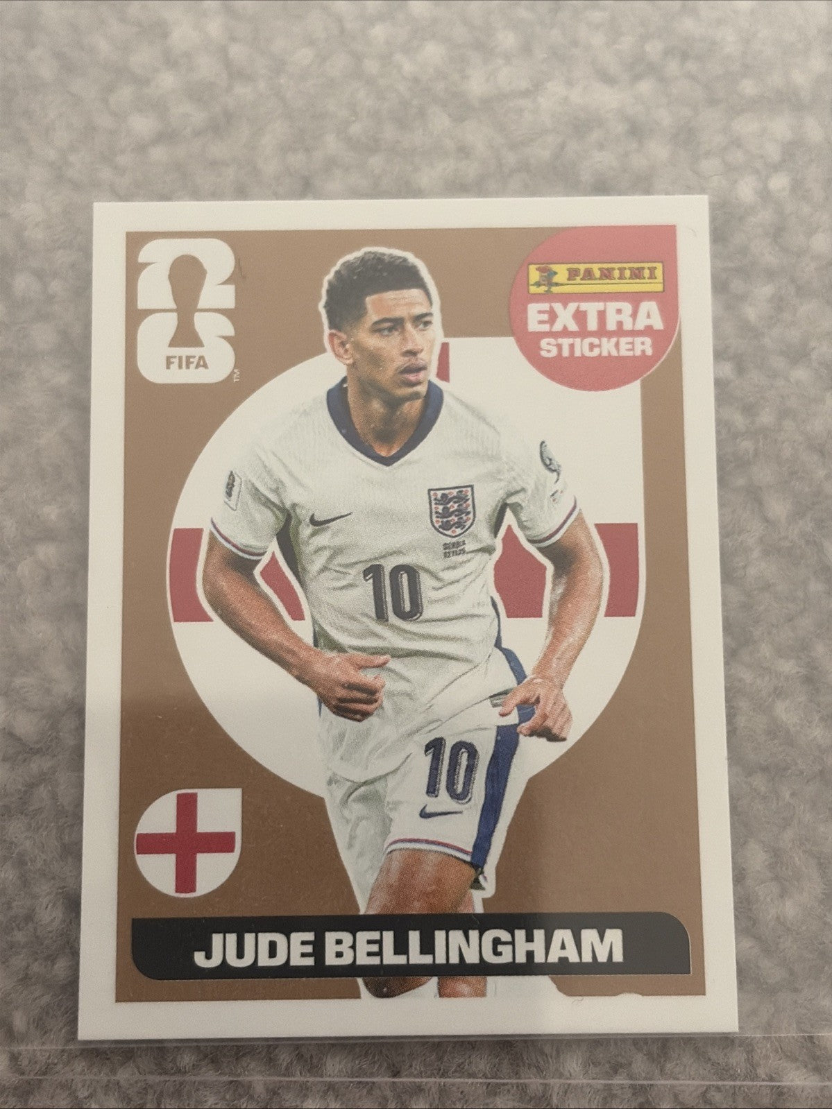 Panini FIFA World Cup 2026 Collection Jude Bellingham BRONZE Extra Sticker