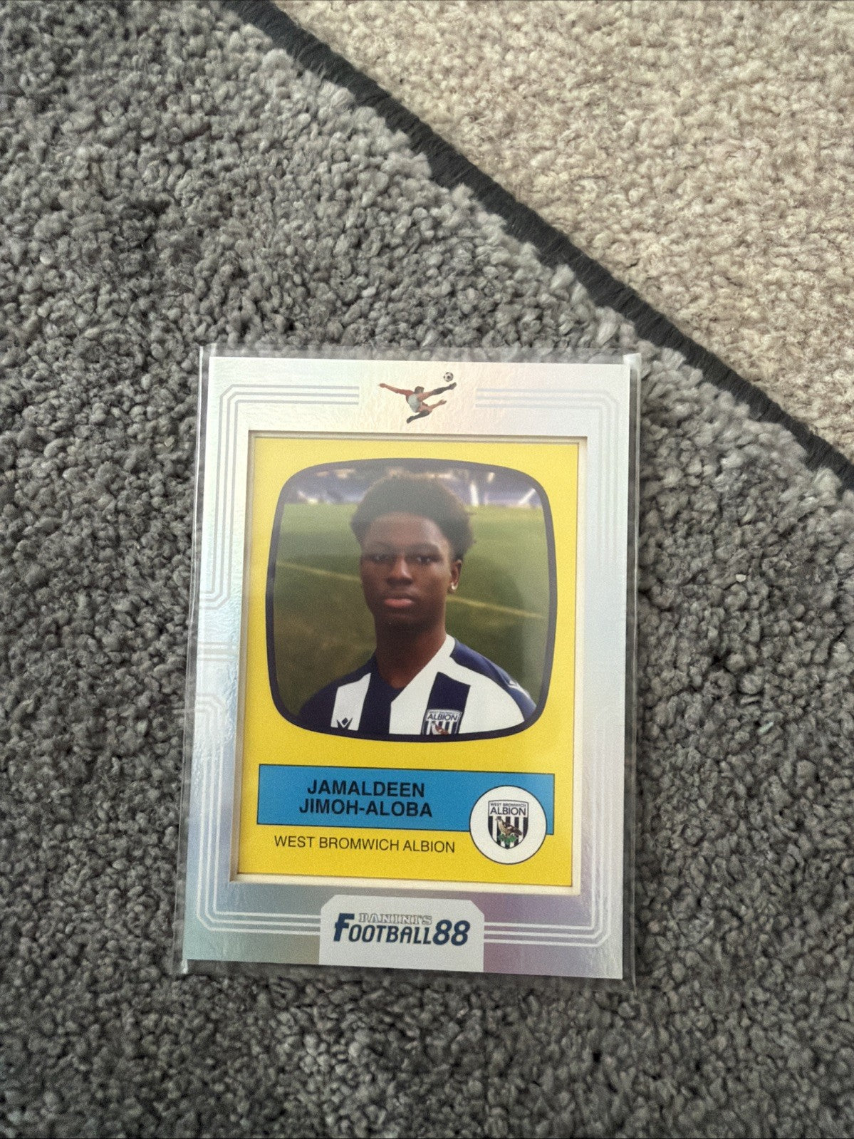 Panini EFL Premium 2026 jamaldeen Jimoh-Aloba Sticker Rewind West Brom