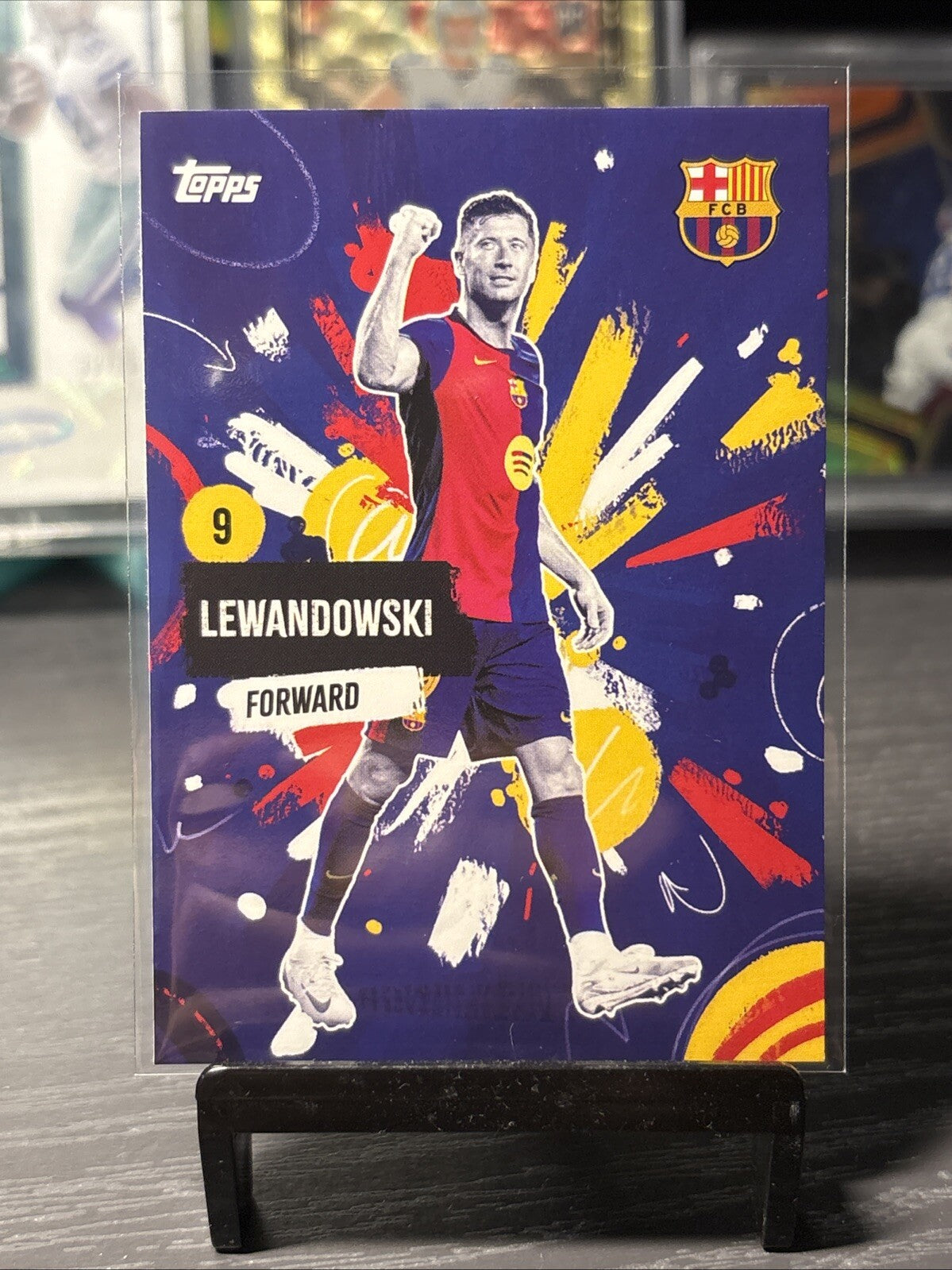 2024-25 Topps Barcelona Team Set Barca Rumba Robert Lewandowski