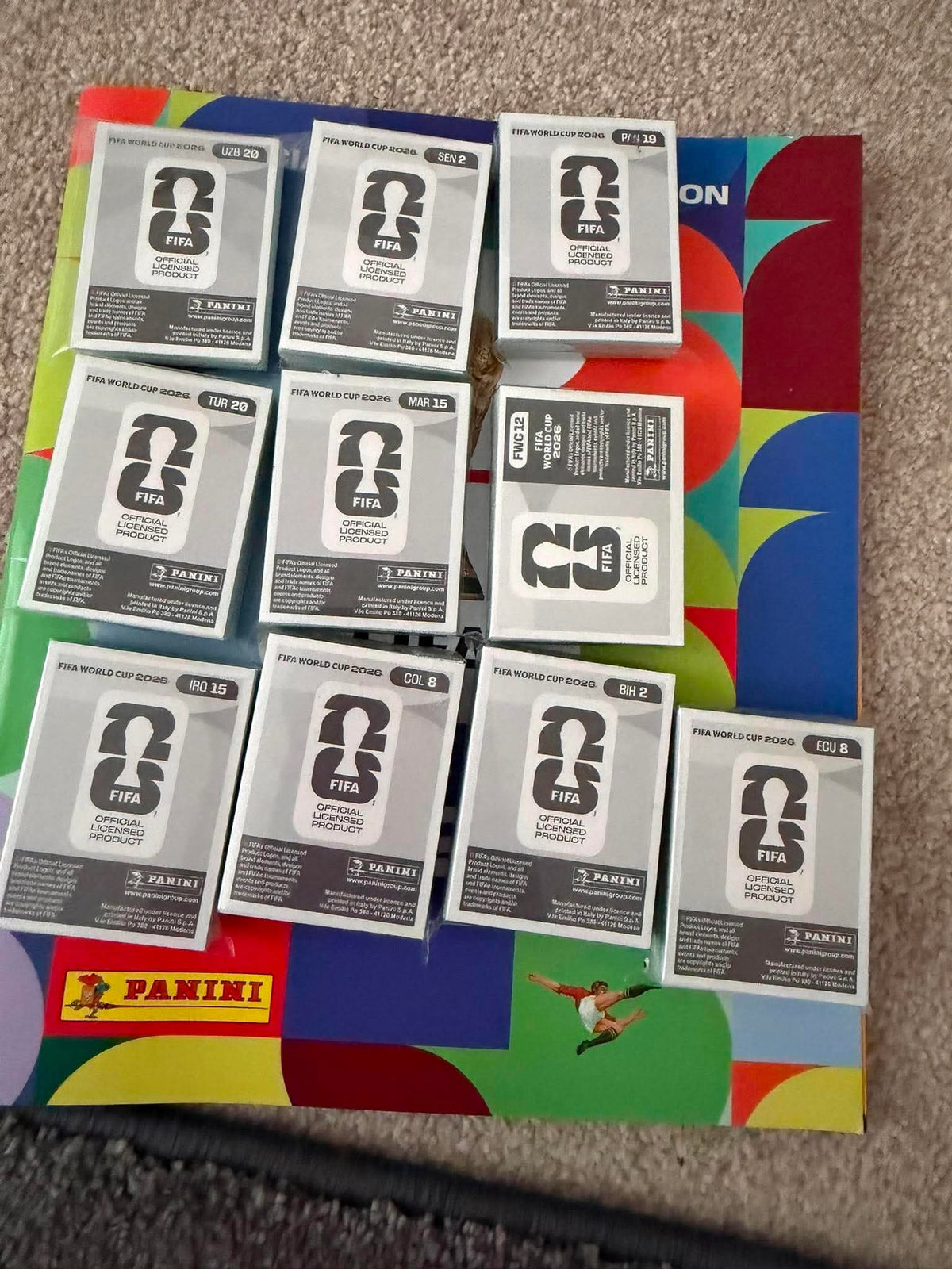 World Cup 2026 Full Loose Set Plus Soft Back Album