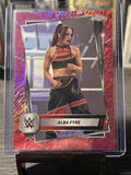2025 Topps Chrome WWE - Pink Shimmer Refractor Alba Frye 88
