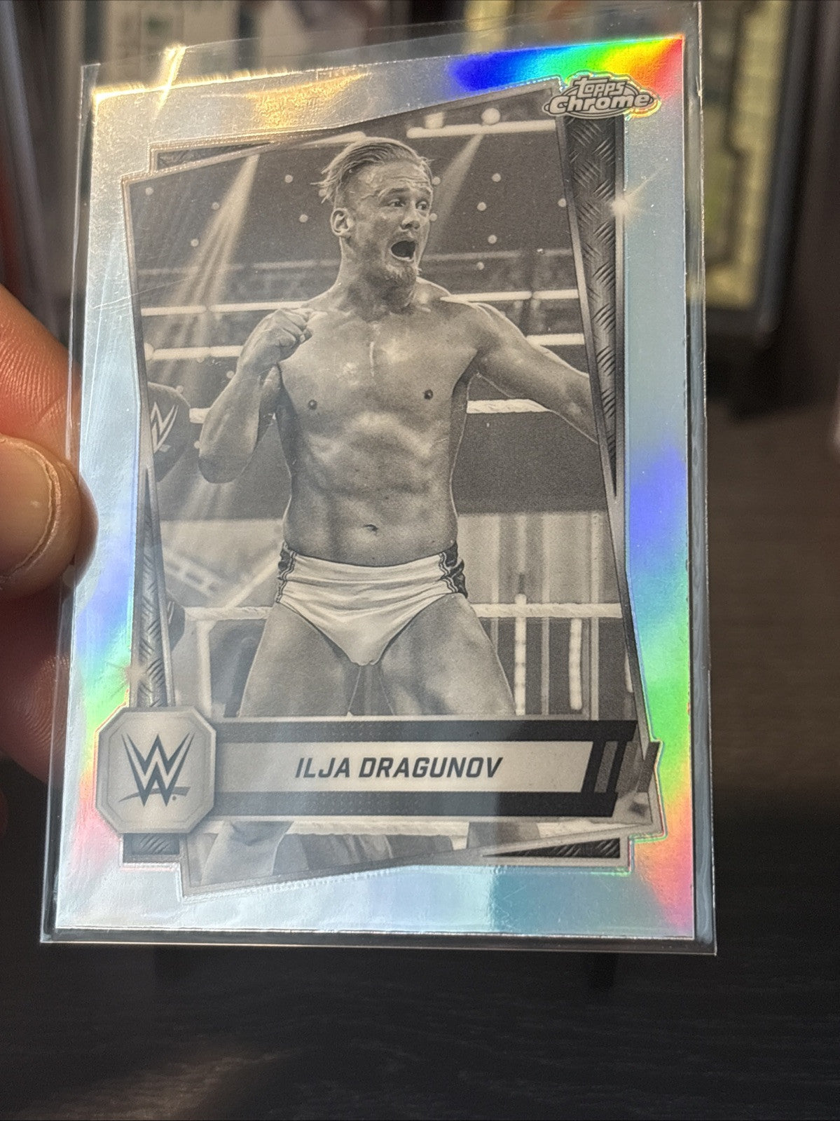 Ilja Dragunov | #47 | 2025 Topps Chrome WWE | Sepia Refractor
