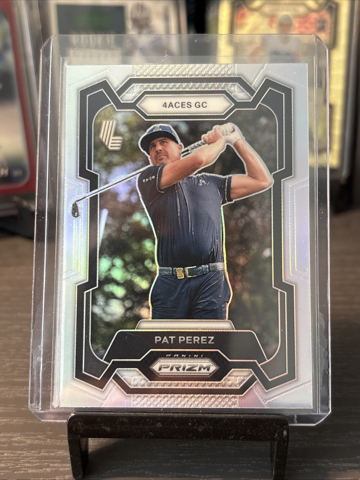 2024 Panini Prizm LIV Golf Pat Perez RARE Silver Prizm 4Aces ⭐️ MINT