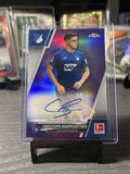 Topps Bundesliga Chrome 2021 22 Auto Autogramm Autograph Purple /199 Baumgartner