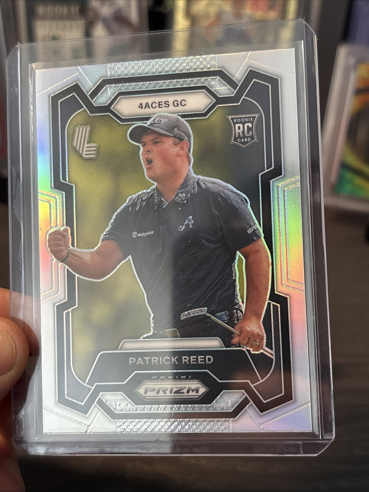 2024 PRIZM LIV GOLF SILVER #2 PATRICK REED RC 4ACES GC