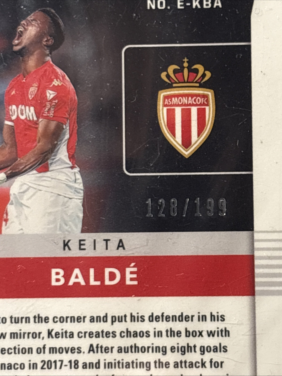 Panini Obsidian 19-20 Keita Blade Monaco Patch /199