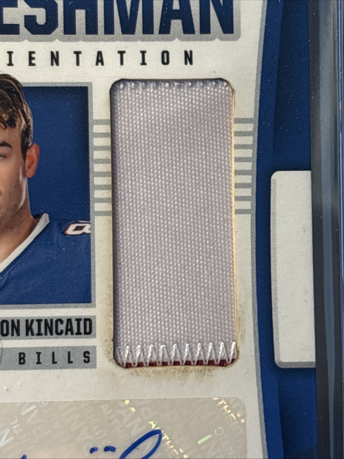 2023 Rookies And Stars Dalton Kincaid Freshman Orientation RPA /25 Buffalo Bills