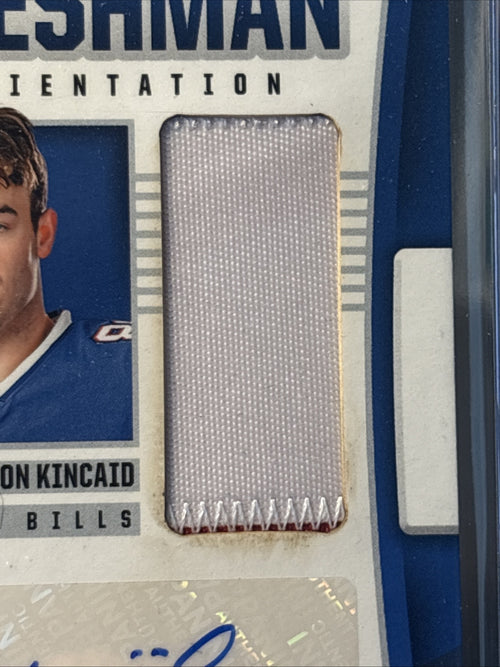 2023 Rookies And Stars Dalton Kincaid Freshman Orientation RPA /25 Buffalo Bills