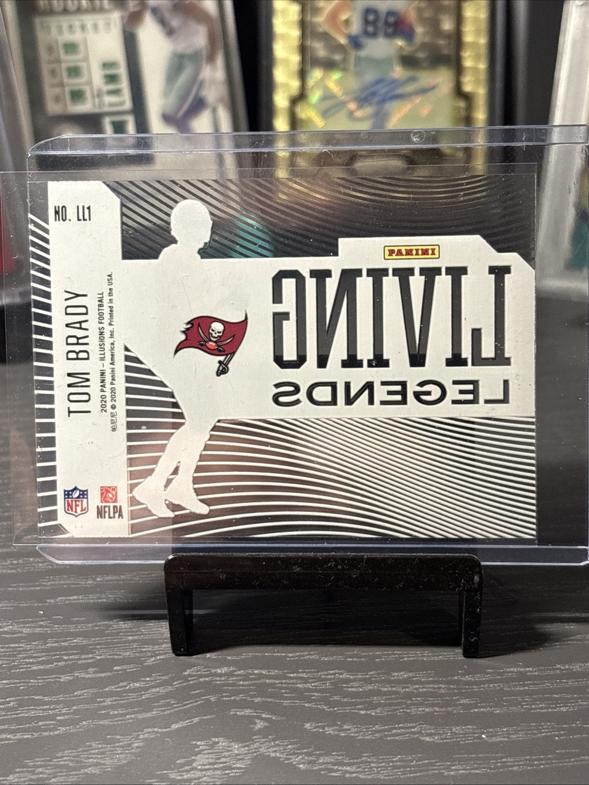 2020 Panini Illusions Living Legends #LL1 Tom Brady - NFL Trading Card