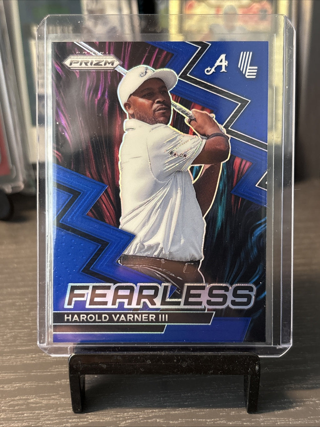 2024 Panini Prizm LIV Golf Fearless #1 Harold Varner III Blue Prizm /99 Aces