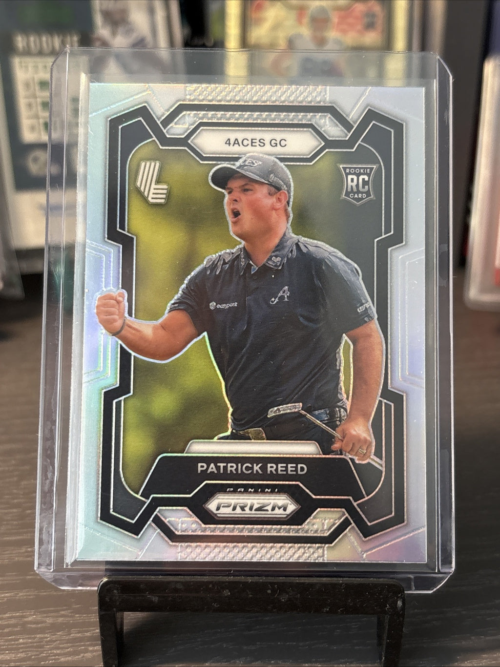 2024 PRIZM LIV GOLF SILVER #2 PATRICK REED RC 4ACES GC
