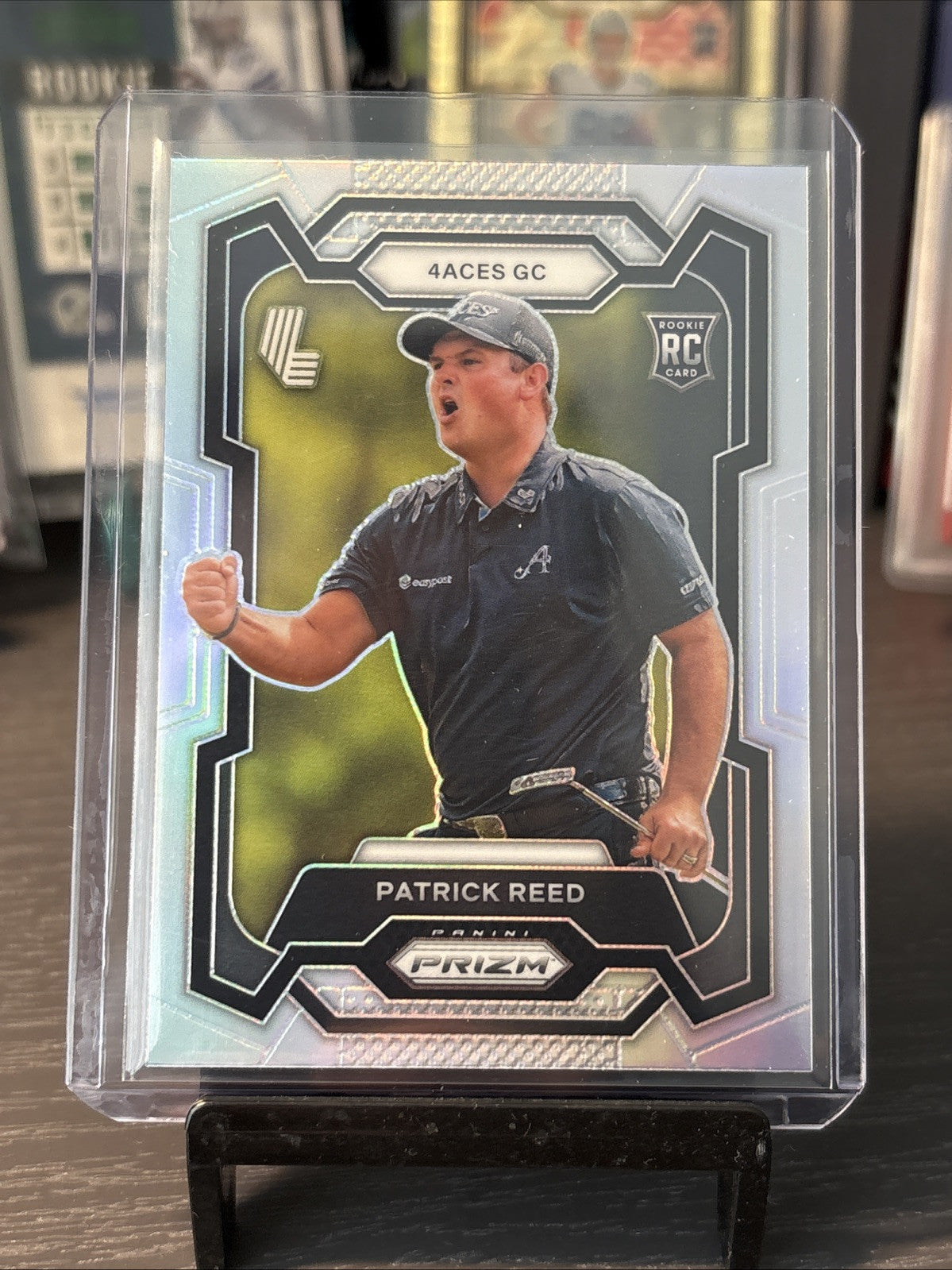 2024 PRIZM LIV GOLF SILVER #2 PATRICK REED RC 4ACES GC