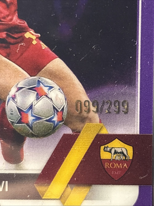 2022-23 Topps Chrome Womens UEFA #99 - Emilie Haavi /299 Purple