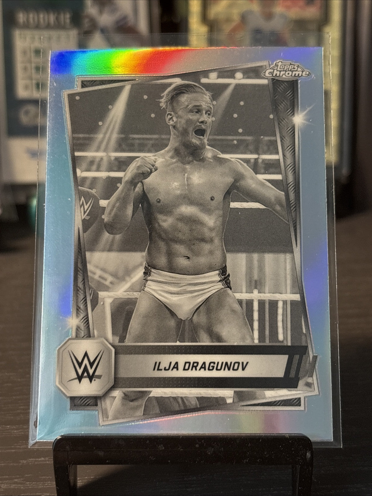 Ilja Dragunov | #47 | 2025 Topps Chrome WWE | Sepia Refractor