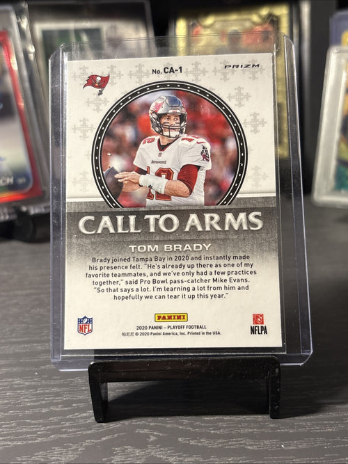 2020 Playoff TOM BRADY Call To Arms Red Prizm Ca-1 Buccaneers