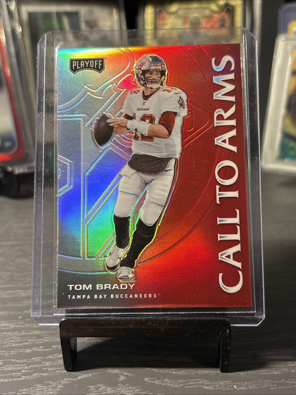 2020 Playoff TOM BRADY Call To Arms Red Prizm Ca-1 Buccaneers